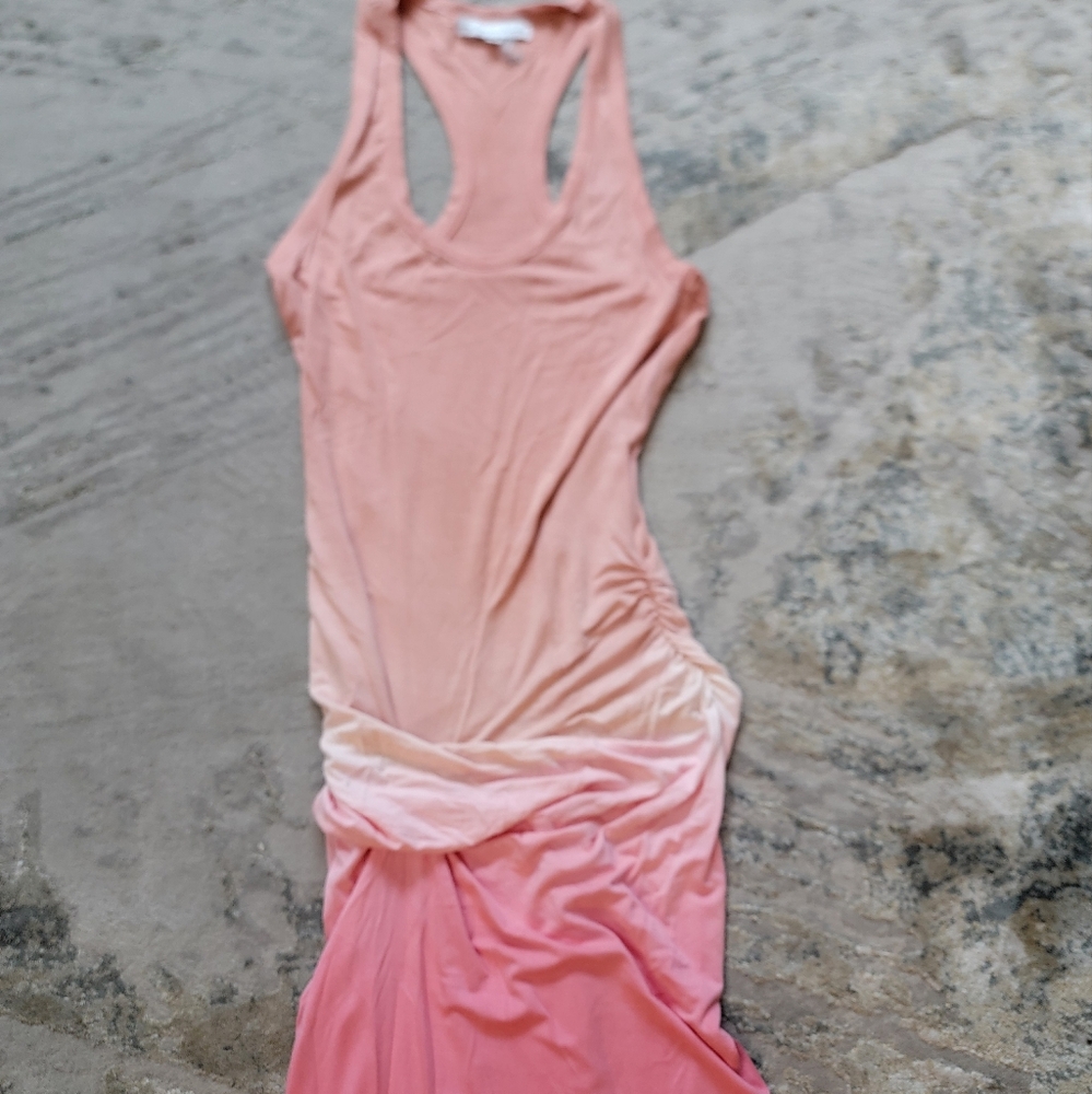 Young Fabulous & Broke Pink Ombre Maxi Dress - Picture 3 of 4
